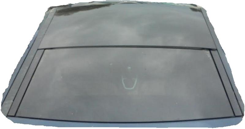 LR2 Parts black sunroof assembly panel for vehicle roof replacement and repair