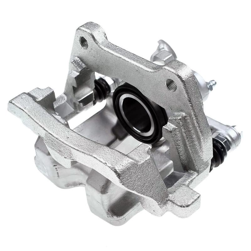 Land Rover LR3 and LR4 Disc Brake Caliper replacement part in silver metal finish