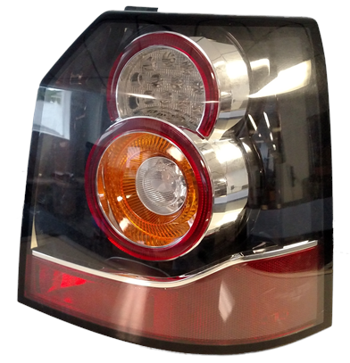LR2 Parts right rear tail light assembly with red and amber lenses for vehicle replacement