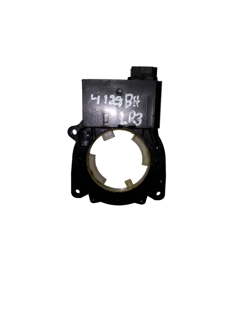 Black Range Rover Parts Steering Column component with circular center and electrical connector