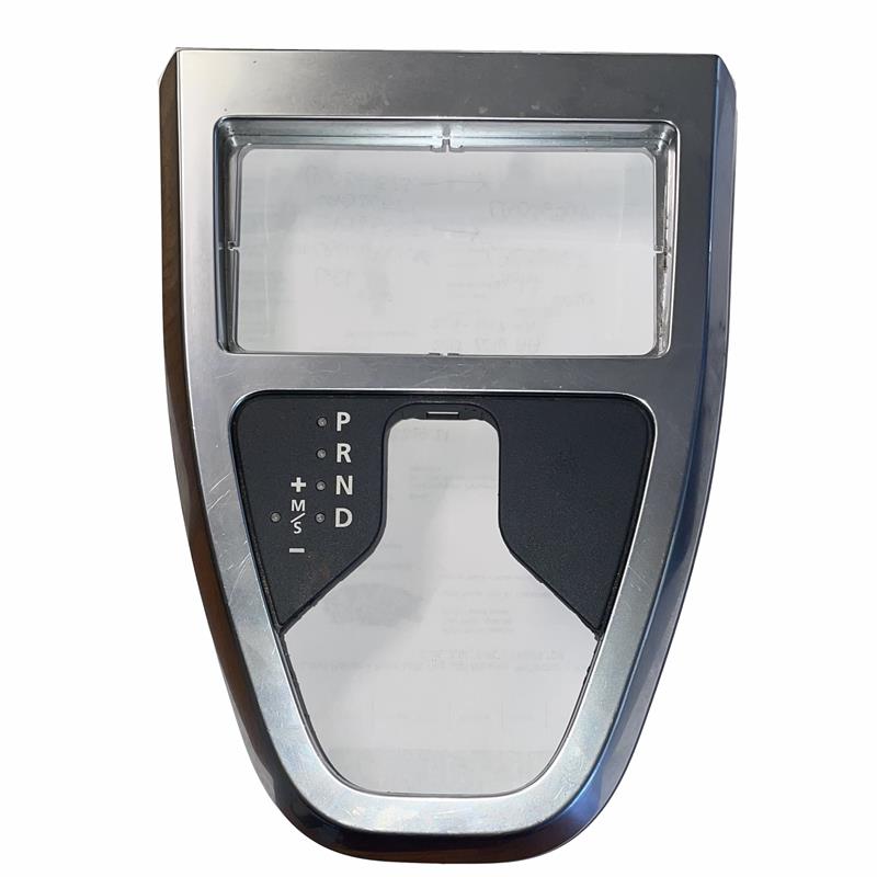 Land Rover LR2 automatic gear shift panel cover with PRND and manual shift markings