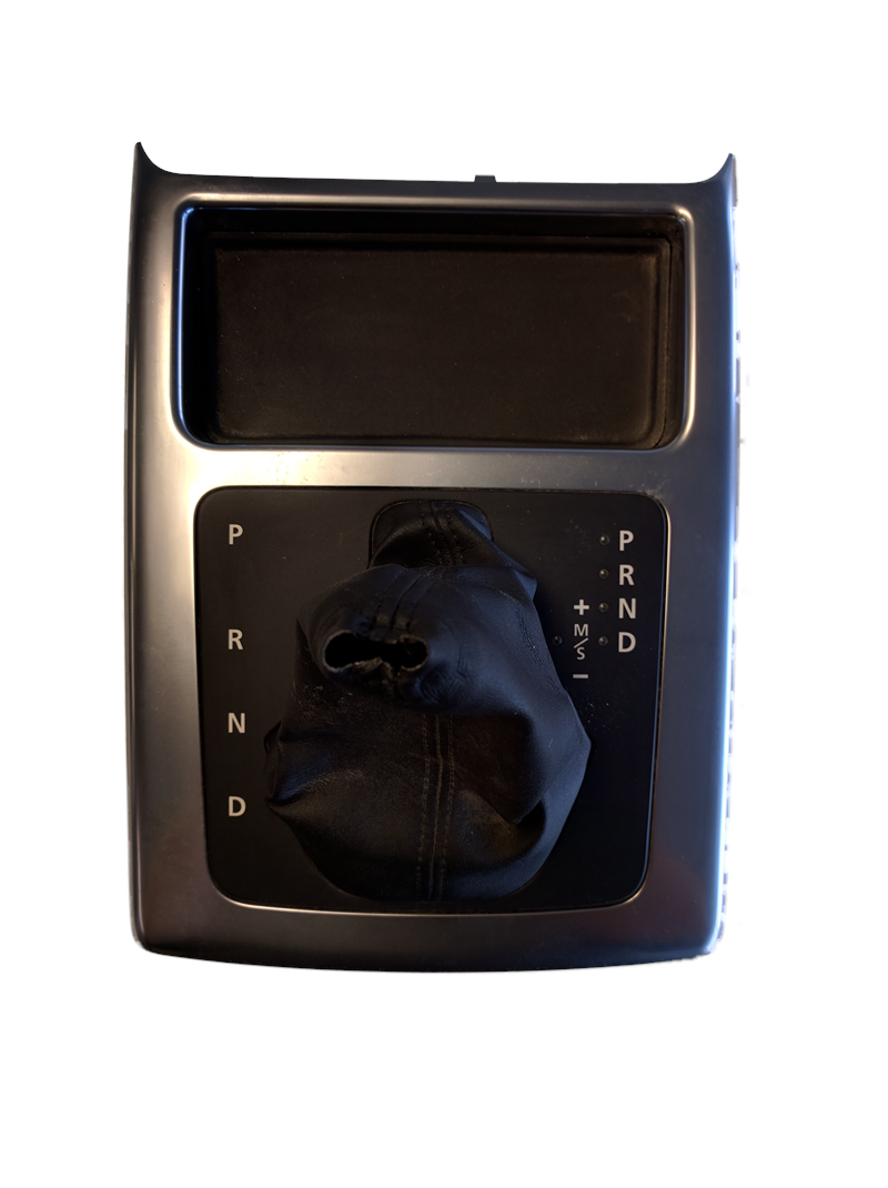 LR2 Parts shift indicator panel with gear positions and leather gear shift cover
