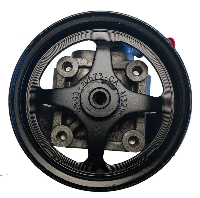 LR2 Parts steering pump with metal pulley and mounting bolts for vehicle hydraulic system