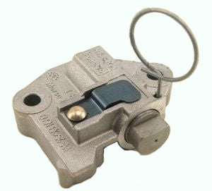 LR2 Parts tensioner component made of metal with adjustment knob and safety ring