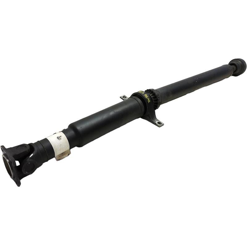 Range Rover Drive Shaft replacement tubular steel assembly with center bearing bracket and U joint flange