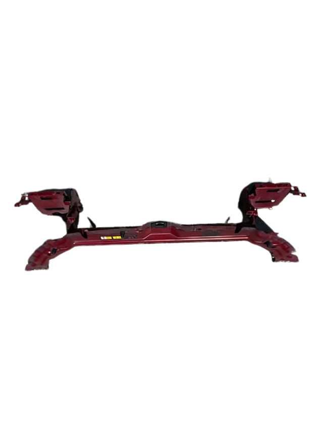 Roverland Parts red painted front Radiator Core Support assembly for vehicle bumper and radiator mounting