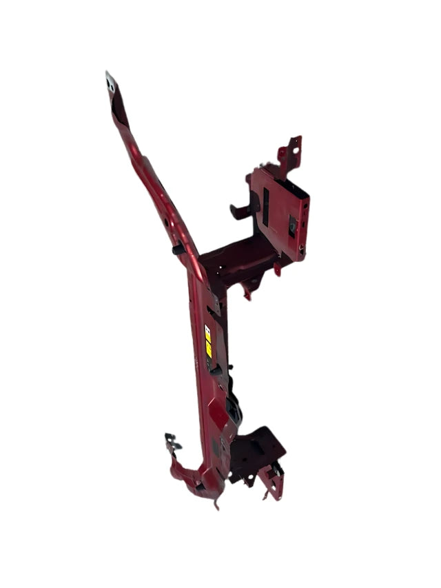 Roverland Parts Radiator Core Support metal front end crossmember painted red for vehicle repair and mounting