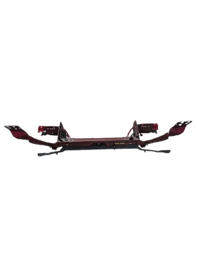 Roverland Parts Radiator Core Support front end metal frame painted maroon for vehicle repairs