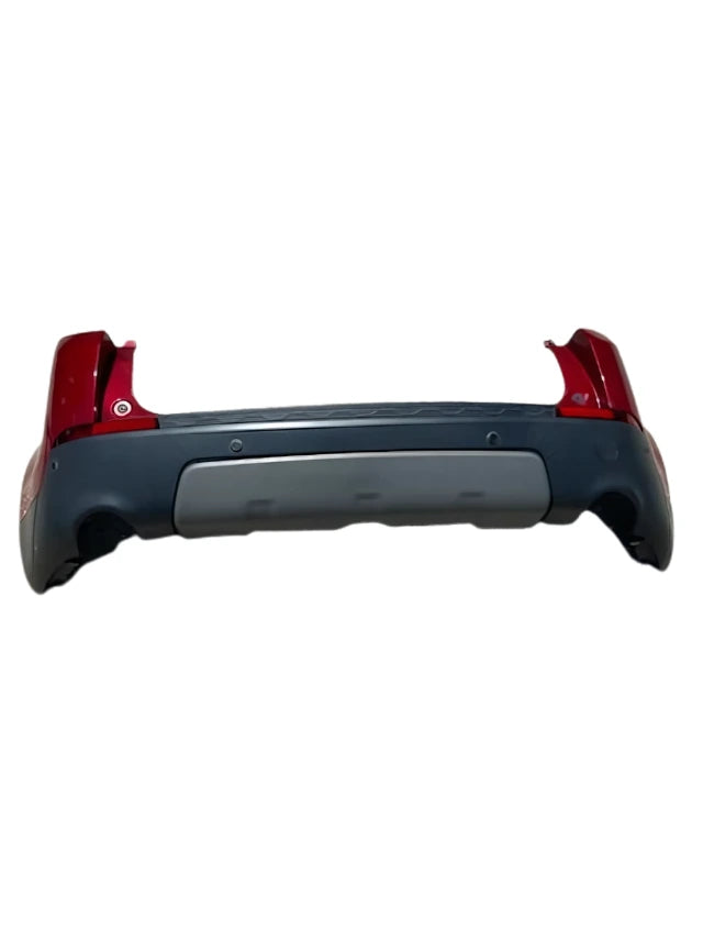 Roverland Parts Rear Bumper two tone red and gray replacement assembly with lower diffuser panel