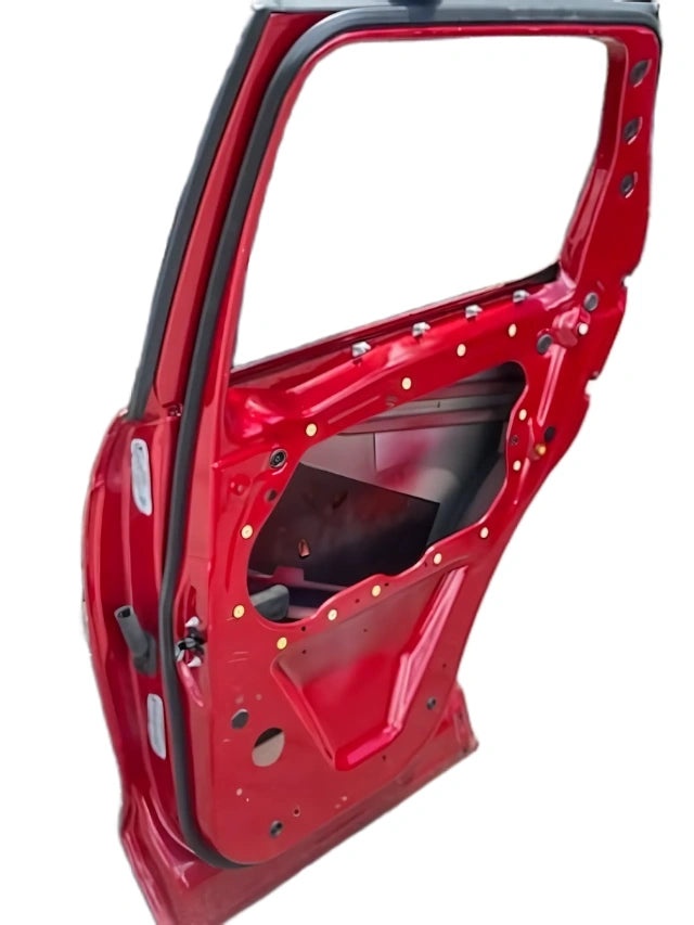 Roverland Parts Right Rear Door red inner shell replacement with mounting points and seals