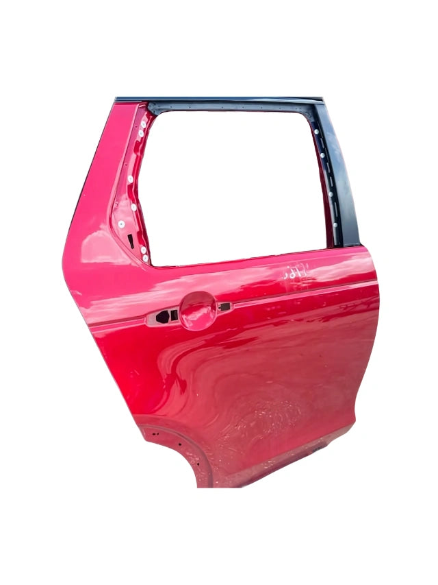 Roverland Parts red Right Rear Door with window frame and handle cutouts for sedan
