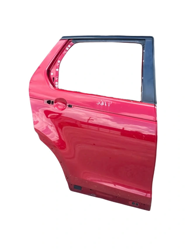 Roverland Parts Right Rear Door red OEM replacement for SUV with window frame and handle opening