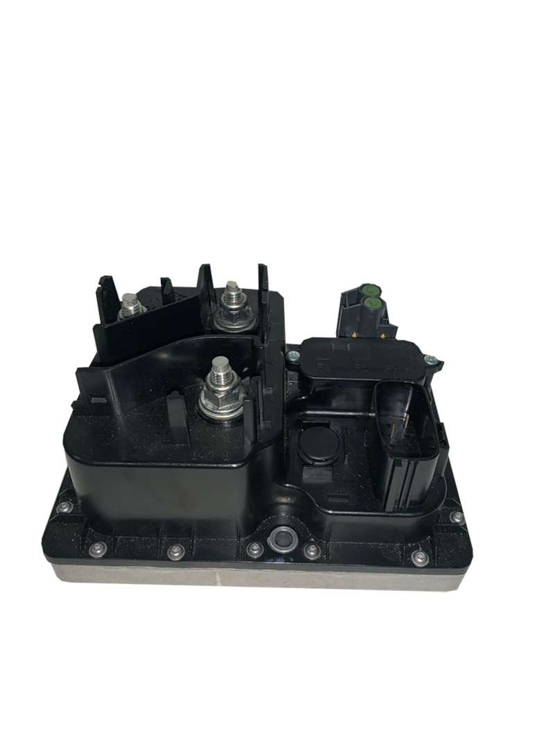 Range Rover Battery Distribution Module black automotive electrical part with connectors
