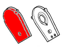 Freelander Parts Belt Cover replacement part for vehicle engine protection