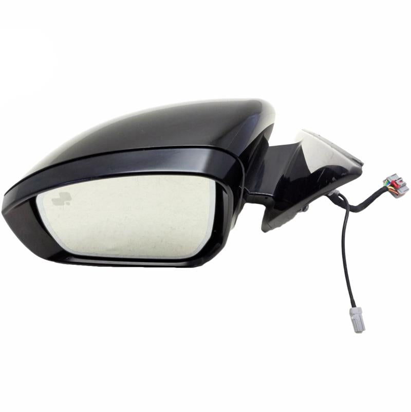 Land Rover Range Rover Parts black Door Mirror Assembly with wiring connector