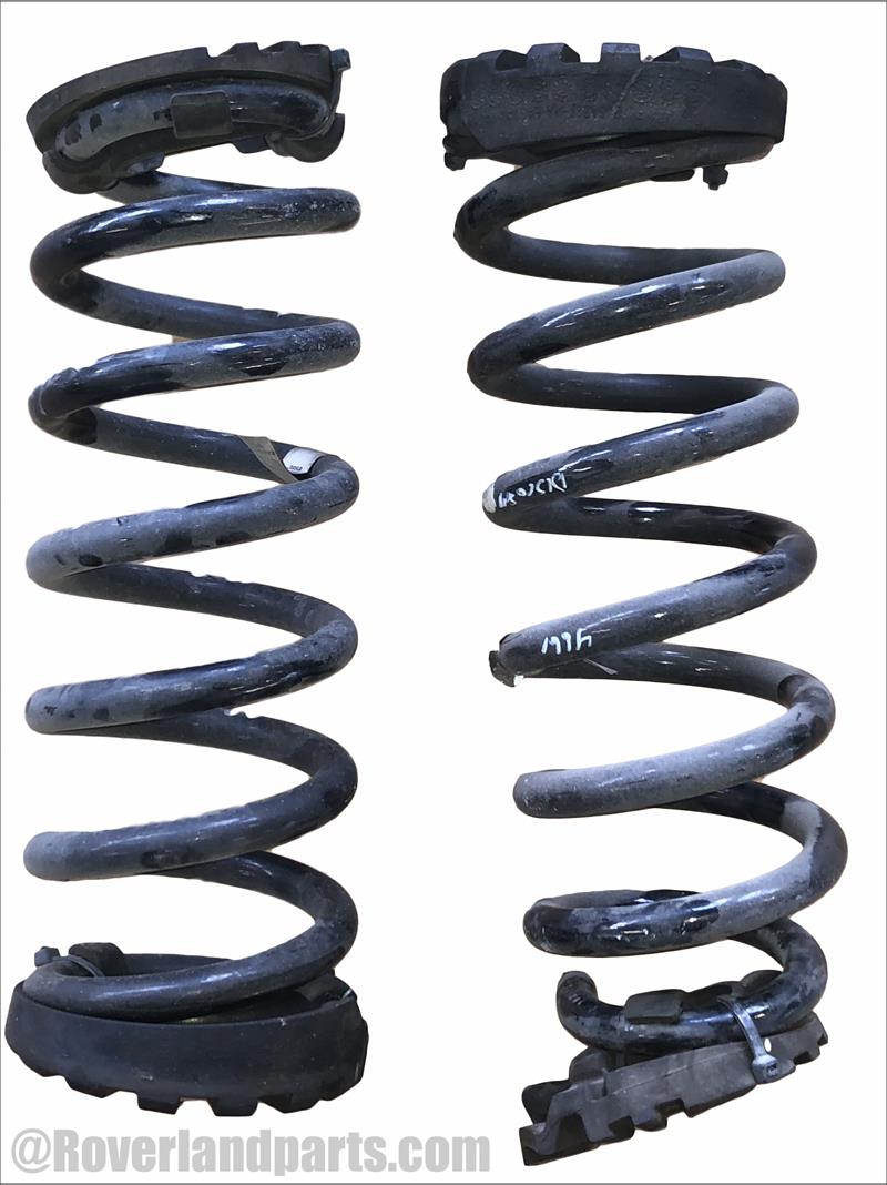 Land Rover Discovery Sport Parts Coil Springs shown as black metal suspension components