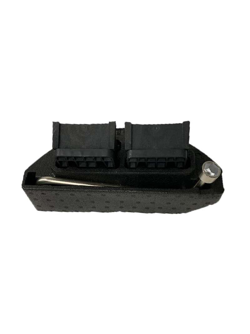 Range Rover parts black Utility Tray organizer with compartments and metal tool holder