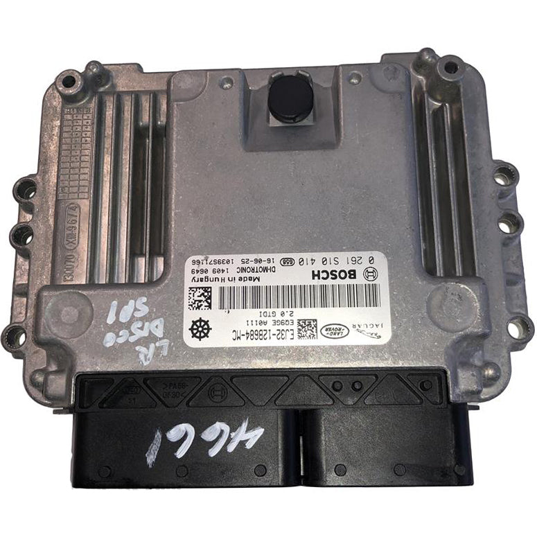 Land Rover Discovery Sport Parts control module by Bosch with metal casing and connectors