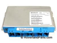 Range Rover Transmission Control Unit by Bosch with multiple electrical connectors
