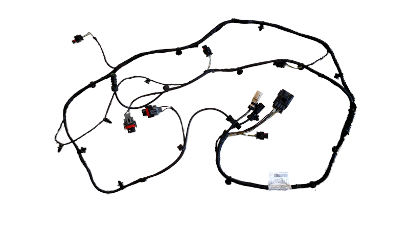 Range Rover Parts Bumper Harness wiring assembly with multiple connectors for vehicle installation