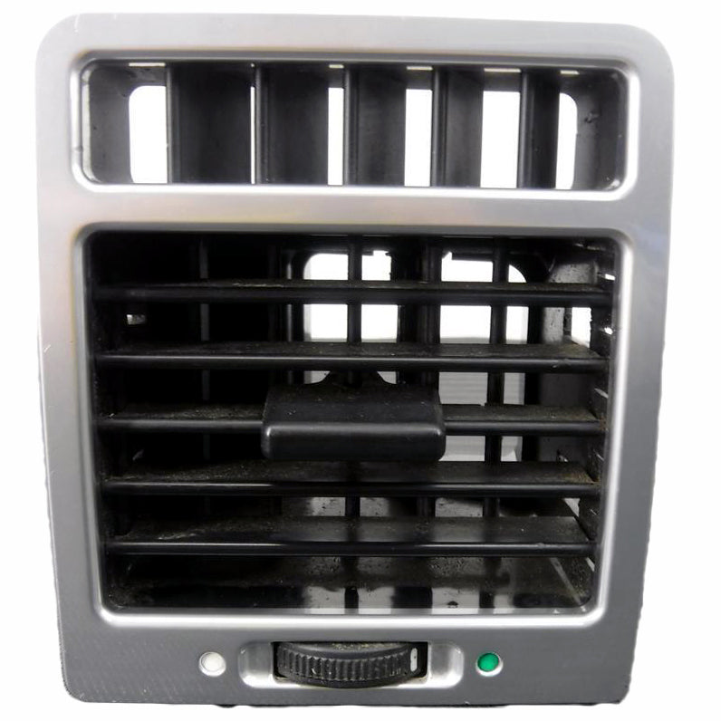 Land Rover Range Rover Parts dashboard air vent with adjustable black slats and silver frame
