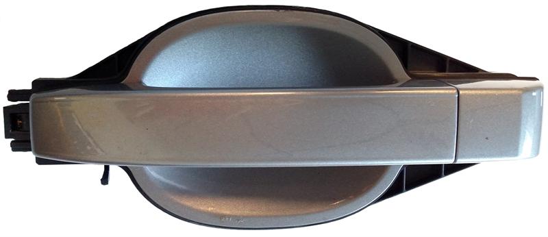 Silver Range Rover Door Handle replacement part for vehicle exterior