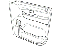 Range Rover Tan - Right Front Door Panel Replacement Part for Optimal Fit and Functionality