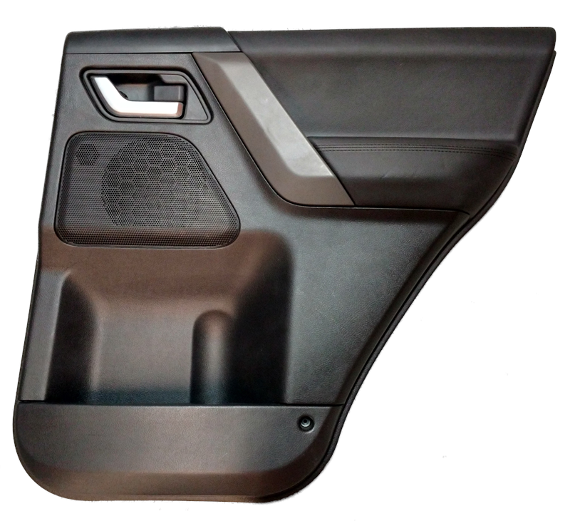 Black LR2 Parts Door Trim panel with speaker cover and door handle trim