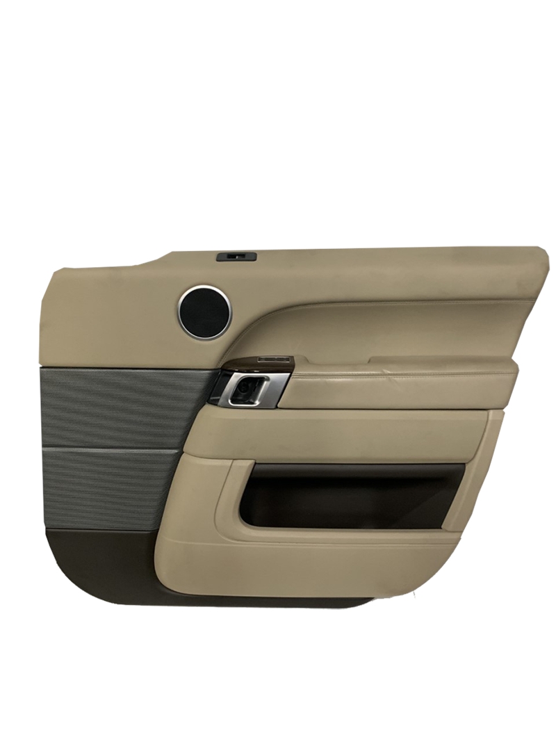Land Rover Range Rover Parts beige and black Door Trim Panel with handle and speaker