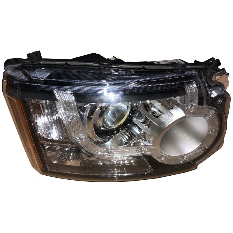 Land Rover LR3 LR4 Parts Bi-Xenon headlight assembly with clear lens and reflector housing