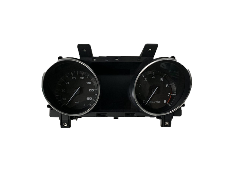 Range Rover cluster dashboard instrument panel with speedometer and tachometer gauges