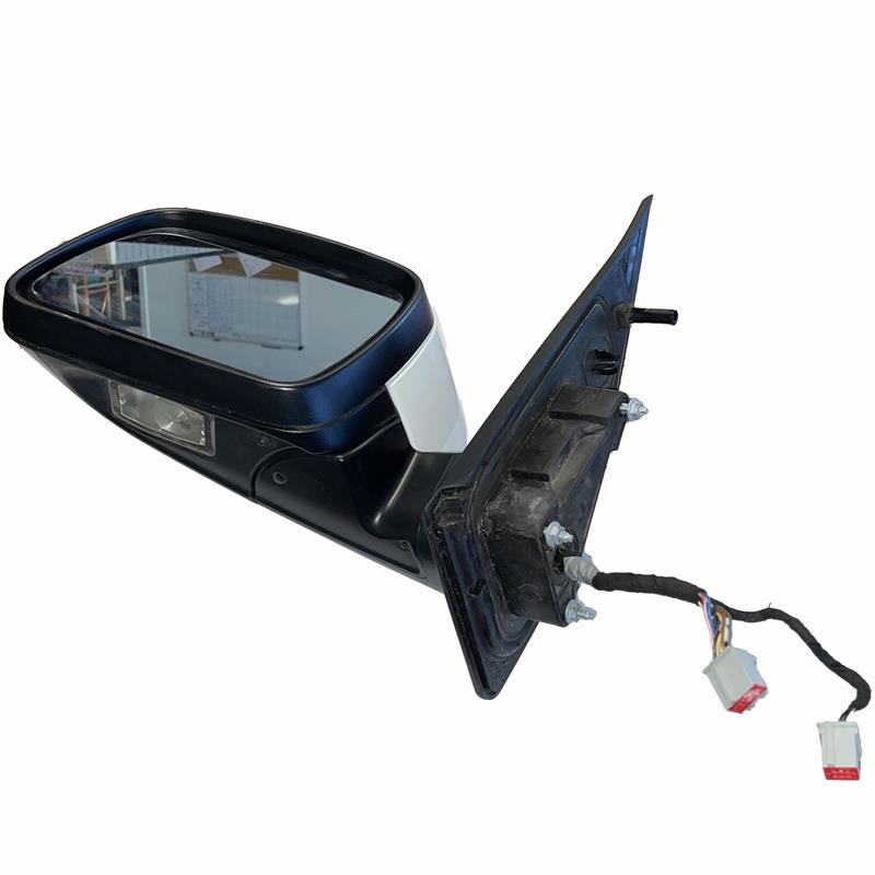 Land Rover LR2 parts side mirror with wiring harness for easy assembly replacement