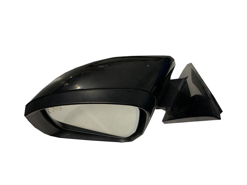 Black Range Rover side mirror replacement part with sleek aerodynamic design