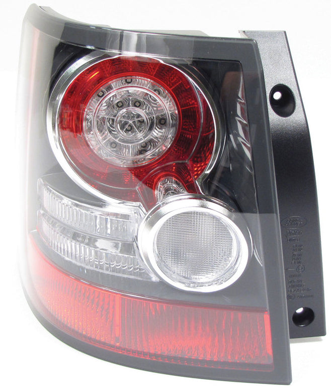 Range Rover Tail Light replacement part with red and clear lens for rear vehicle lighting