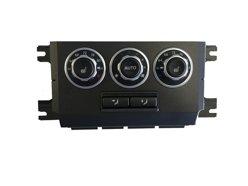 Range Rover Temperature Control panel with three dials and buttons for climate adjustment