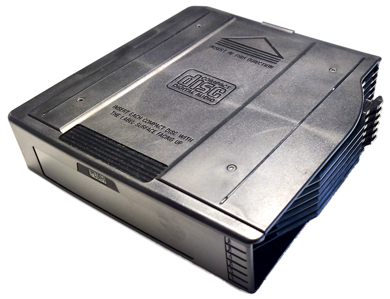 Range Rover Parts CD Magazine for holding multiple discs in vehicle entertainment system