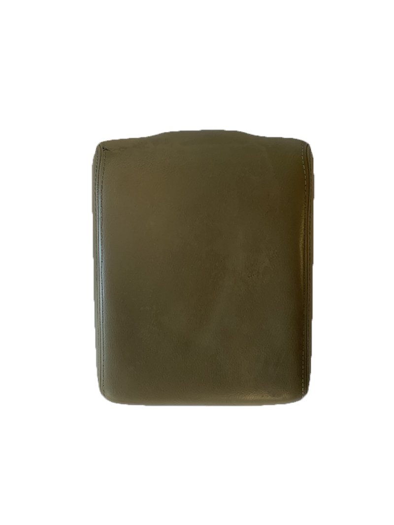 Discovery Parts brown leather center console cover for vehicle interior upgrade