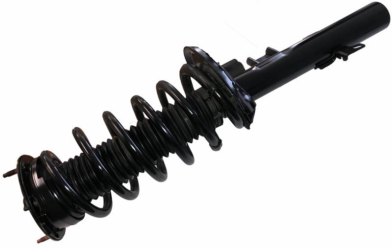 LR2 Parts black coil spring suspension strut for vehicle shock absorption
