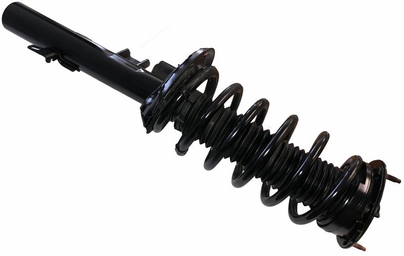 LR2 Parts Coil Spring and shock absorber assembly in black for vehicle suspension system