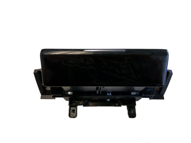 Black Coin Holder part for LR3 and LR4 vehicle models with mounting brackets