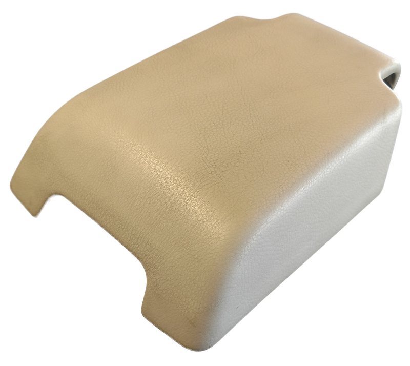 Beige Console Lid for LR3 and LR4 Parts with textured surface and contoured design