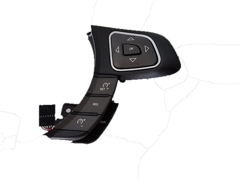 Range Rover Evoque Parts Control Switch with buttons for cruise control and menu navigation