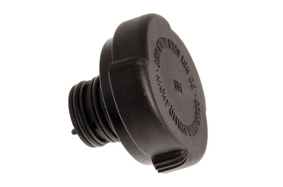 Discovery Parts black coolant reservoir cap for vehicle cooling system replacement