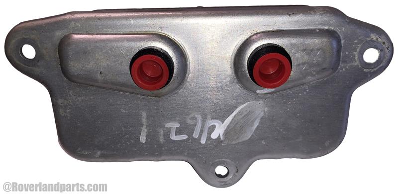 Land Rover Discovery Sport cooler part with metal body and red sealed connectors