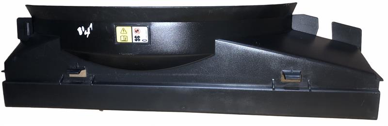 Land Rover LR3 and LR4 Parts Cooling Fan shroud in black plastic for vehicle cooling system