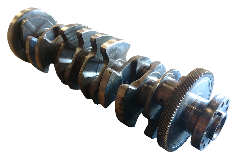 LR2 Parts metal crankshaft component for engine repair and replacement