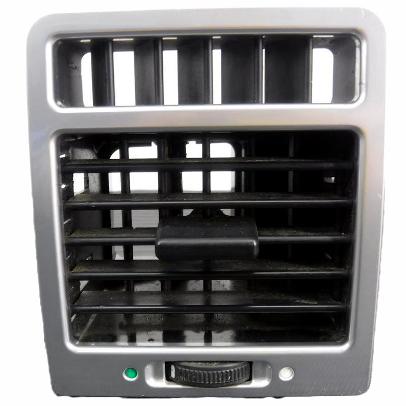 Land Rover Range Rover dashboard air vent part with adjustable black slats and silver frame