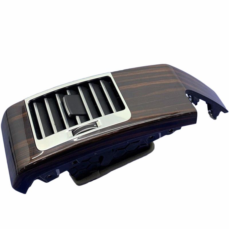 Land Rover Range Rover Defroster Trim with wood grain finish and chrome vent accents