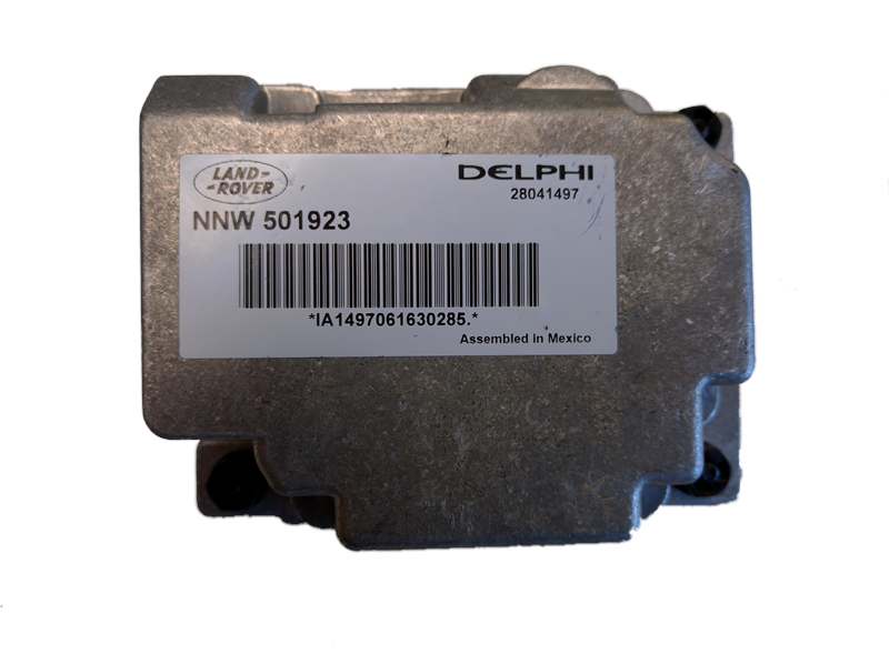 Range Rover Adaptive Speed Control Module by Delphi with Land Rover part number NNW 501923