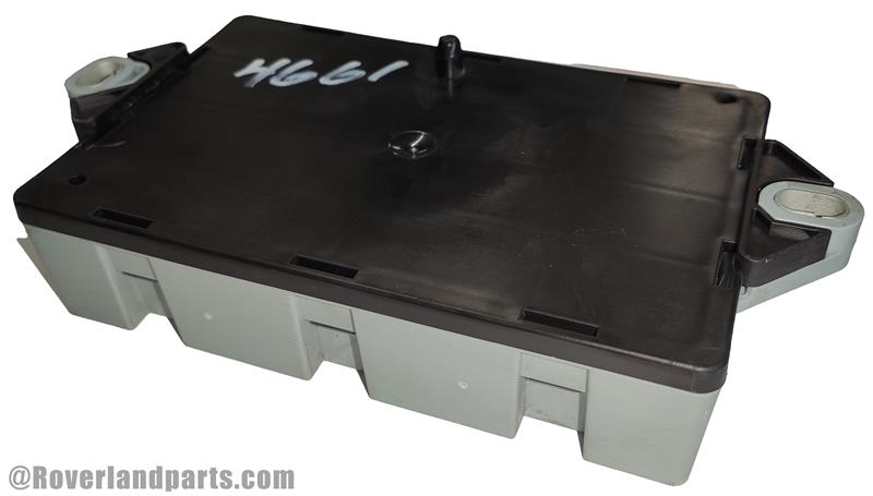 Black and gray Discovery Sport automotive electronic control module part